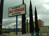 Our storage location Maverick Storage